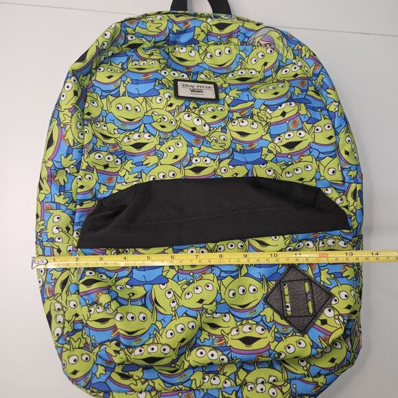 Vans Toy Story Backpack Bookbag Aliens Hidden Buzz Lightyear Disney Pixar - Picture 13 of 13